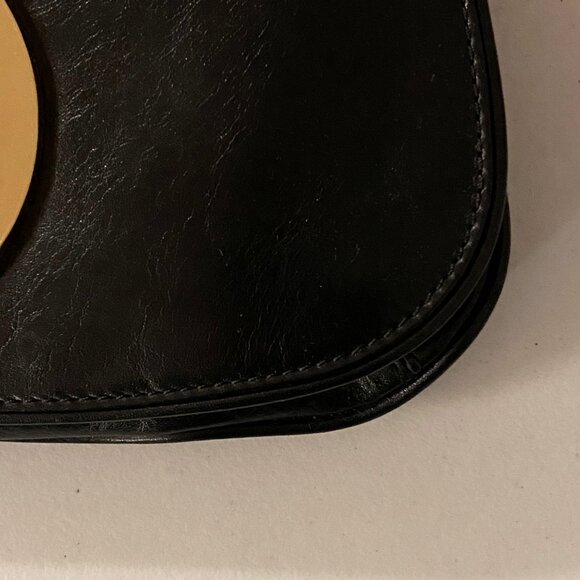 Tory Burch Black Logo Clutch Bag - Picture 6 of 9